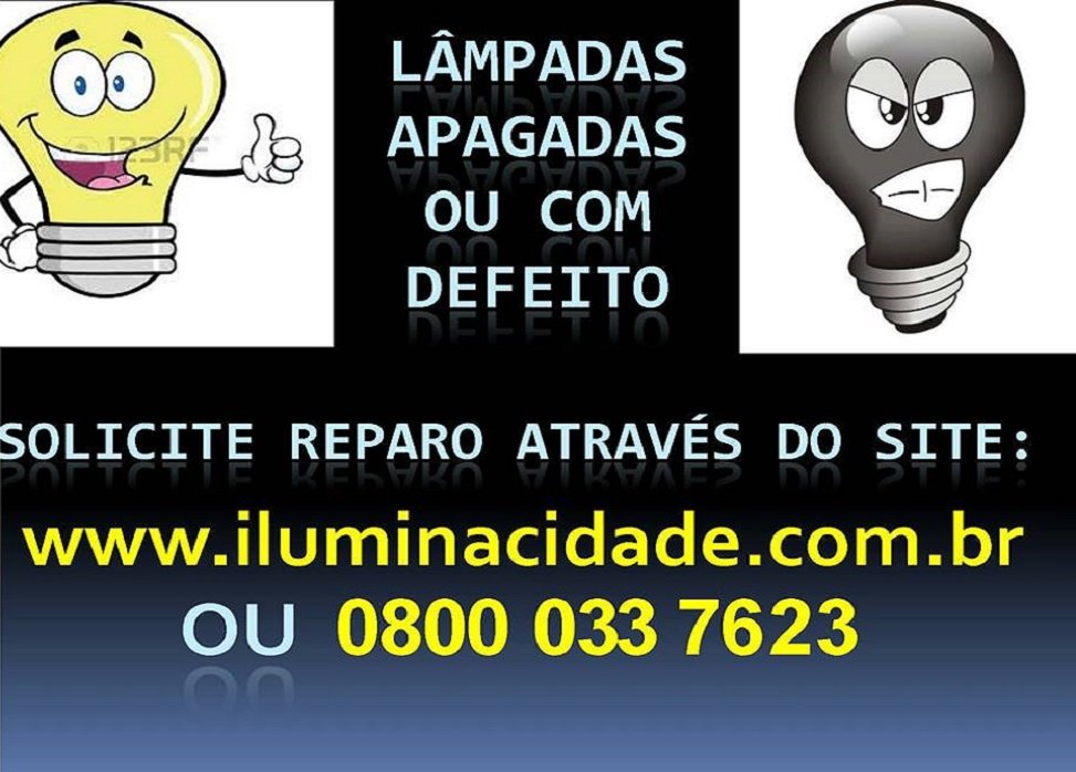 Reparos-iluminacao